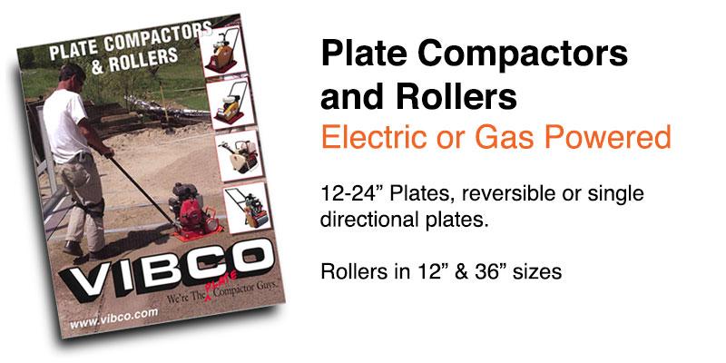 Plate Compactors & Rollers